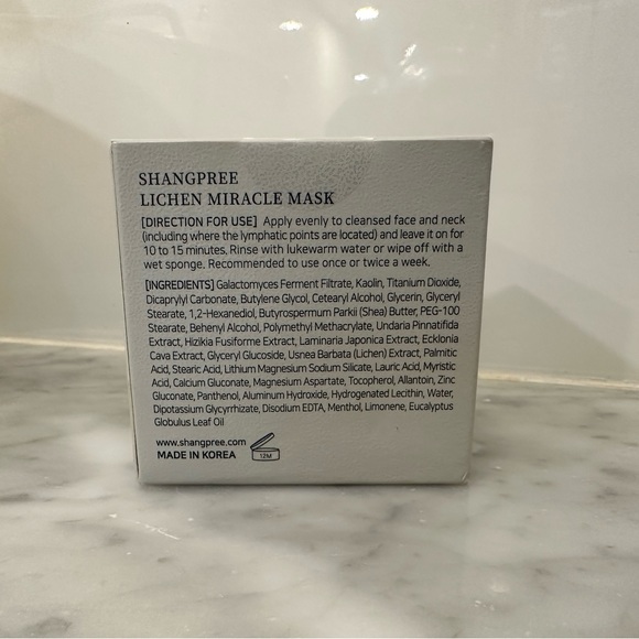 Shangpree Lichen Miracle Mask Brand New - Picture 3 of 5